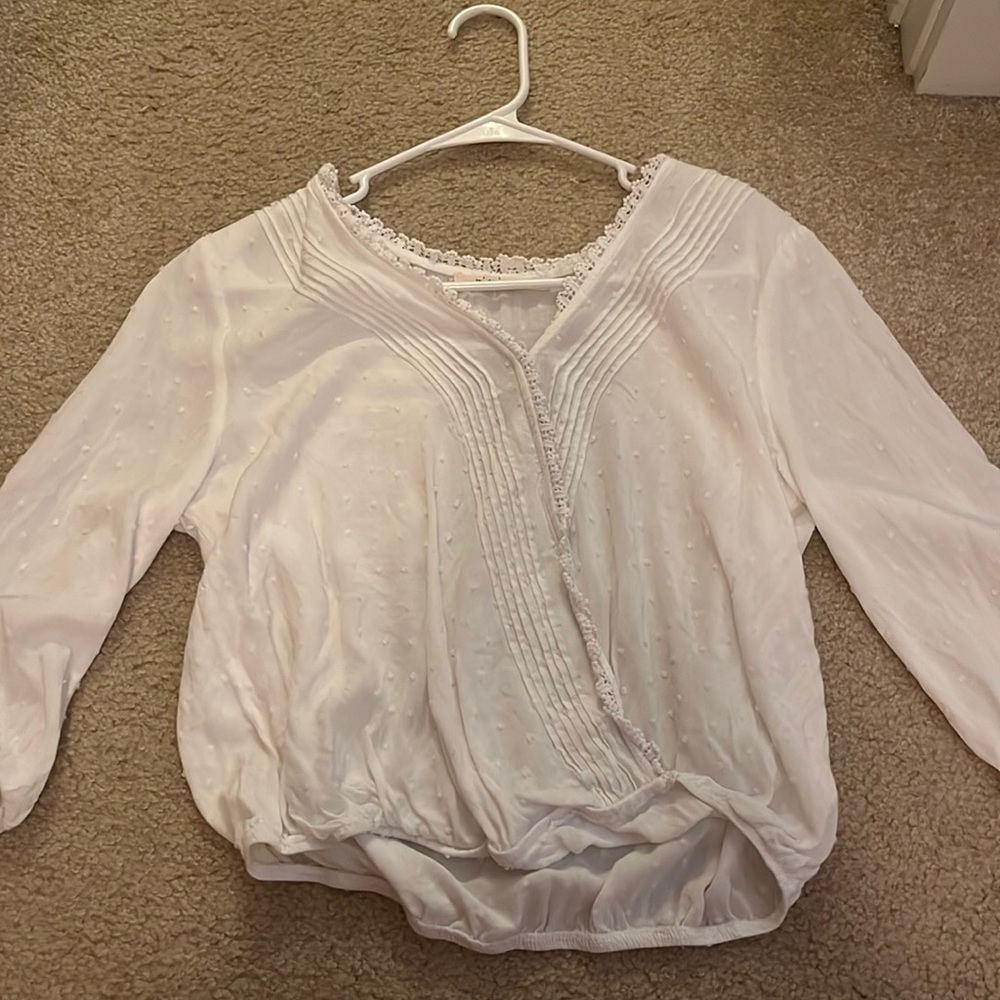 cute white blouse